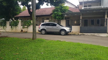 Flash Sale. Rumah luas Villa Melati Mas Serpong, posisi pinggir jln raya.. 