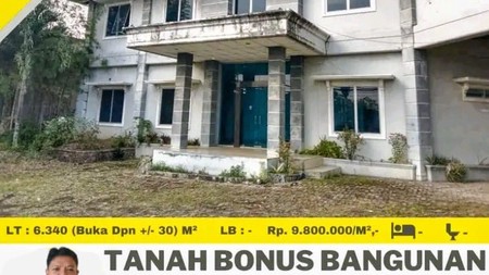 DIJUAL TANAH BONUS BANGUNAN