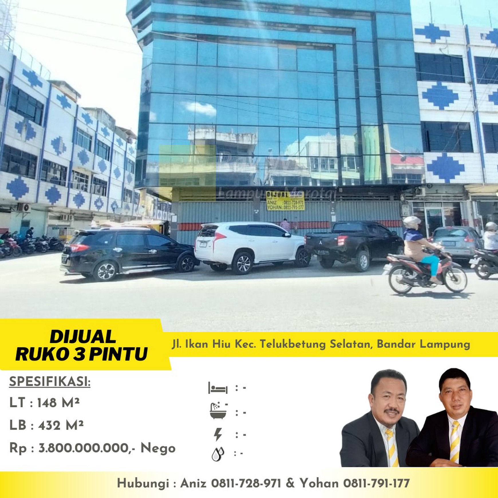 ruko murah teluk betung