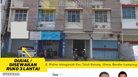 ruko murah teluk betung