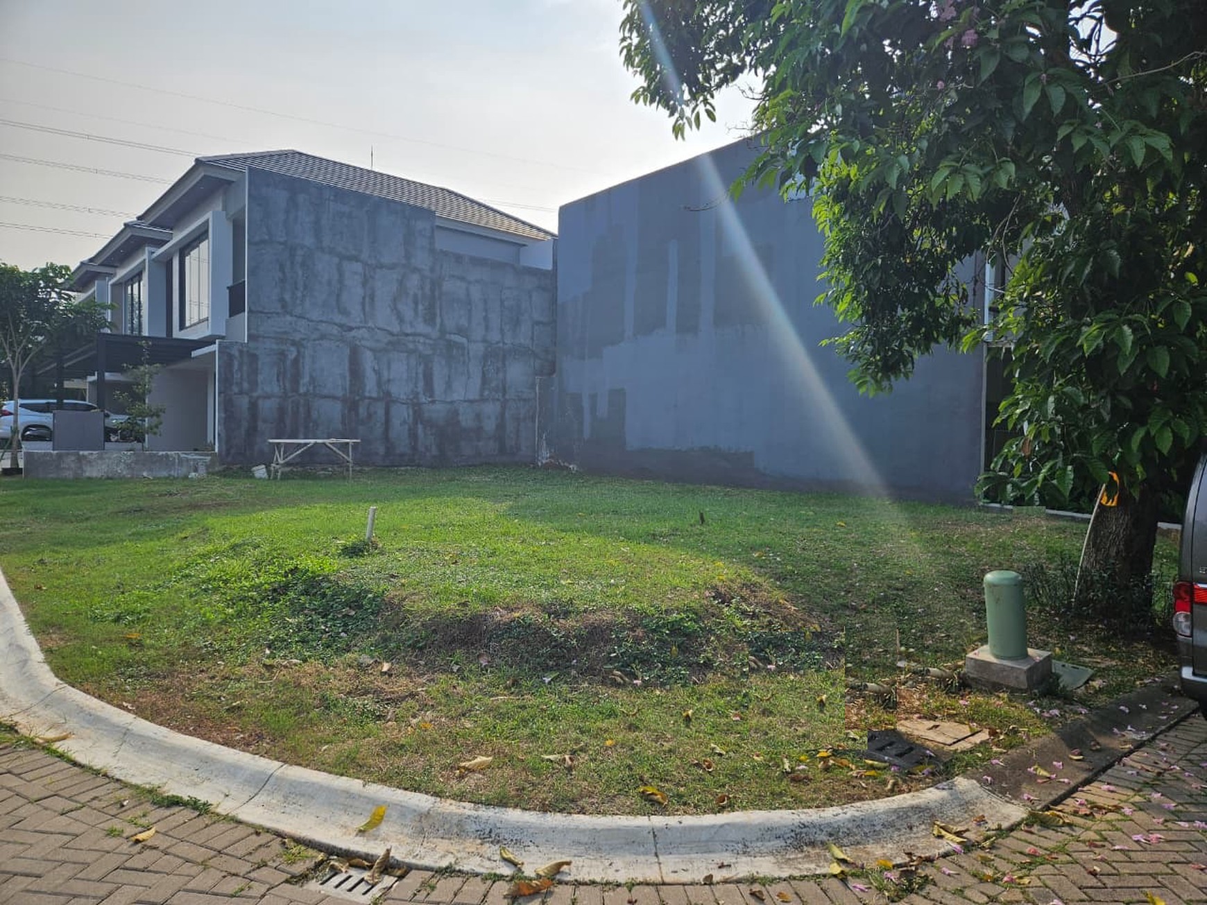 Kavling siap bangun, Cocok untuk tempat tingal dalam Cluster, kemanan 24 jam di Bintaro sektor 9