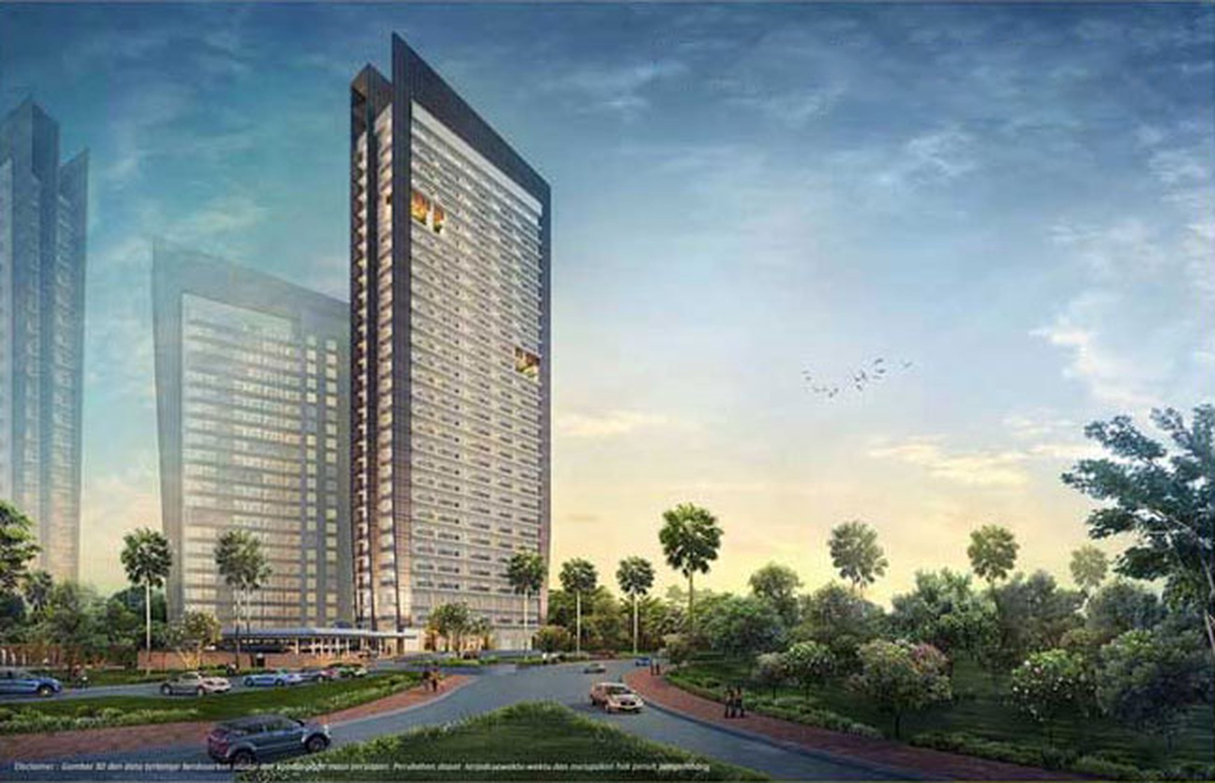 Apartemen Casa De Parto dekat dg AEON Mall dan pusat bisnis di BSD City