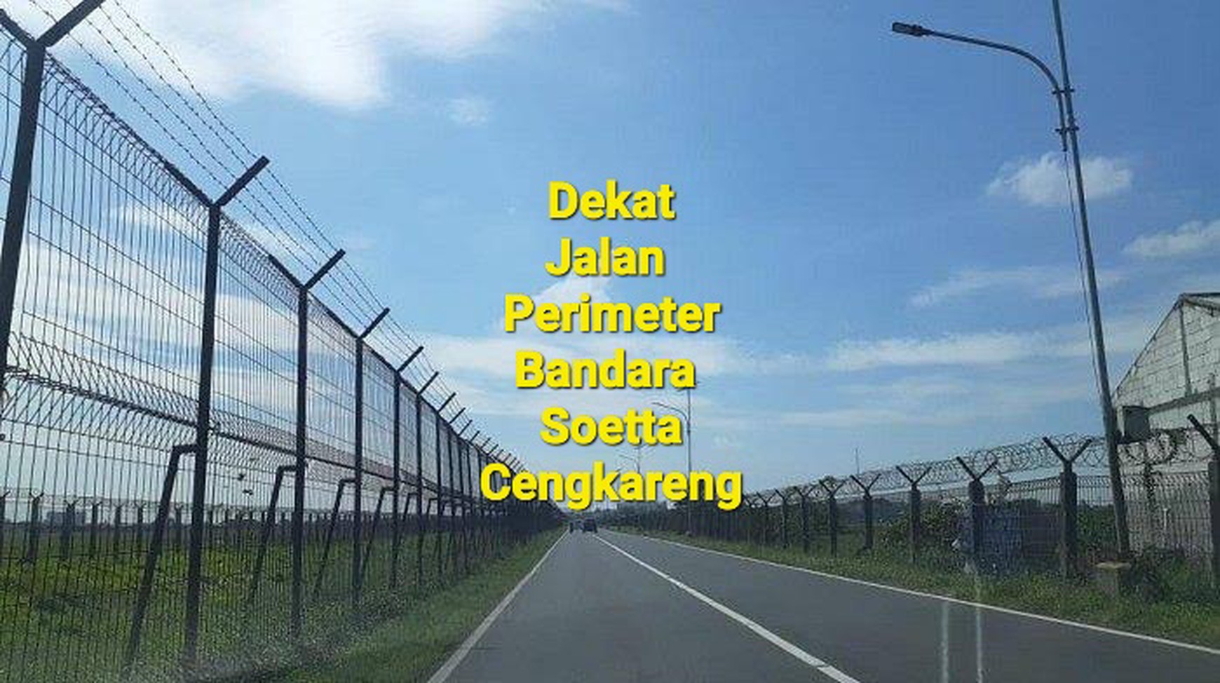 Tanah 1,3 Ha Mauk Sepatan Tangerang, dekat Daan Mogot Cengkareng 