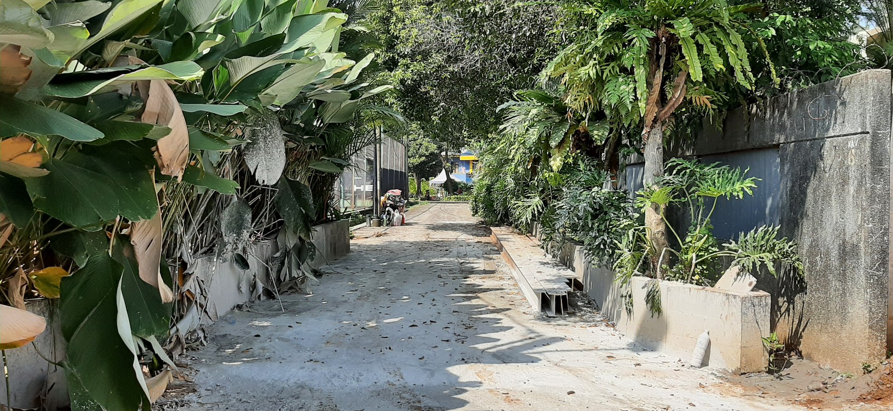 Tanah Bonus Rumah Lama dengan Private Pool di Kemang