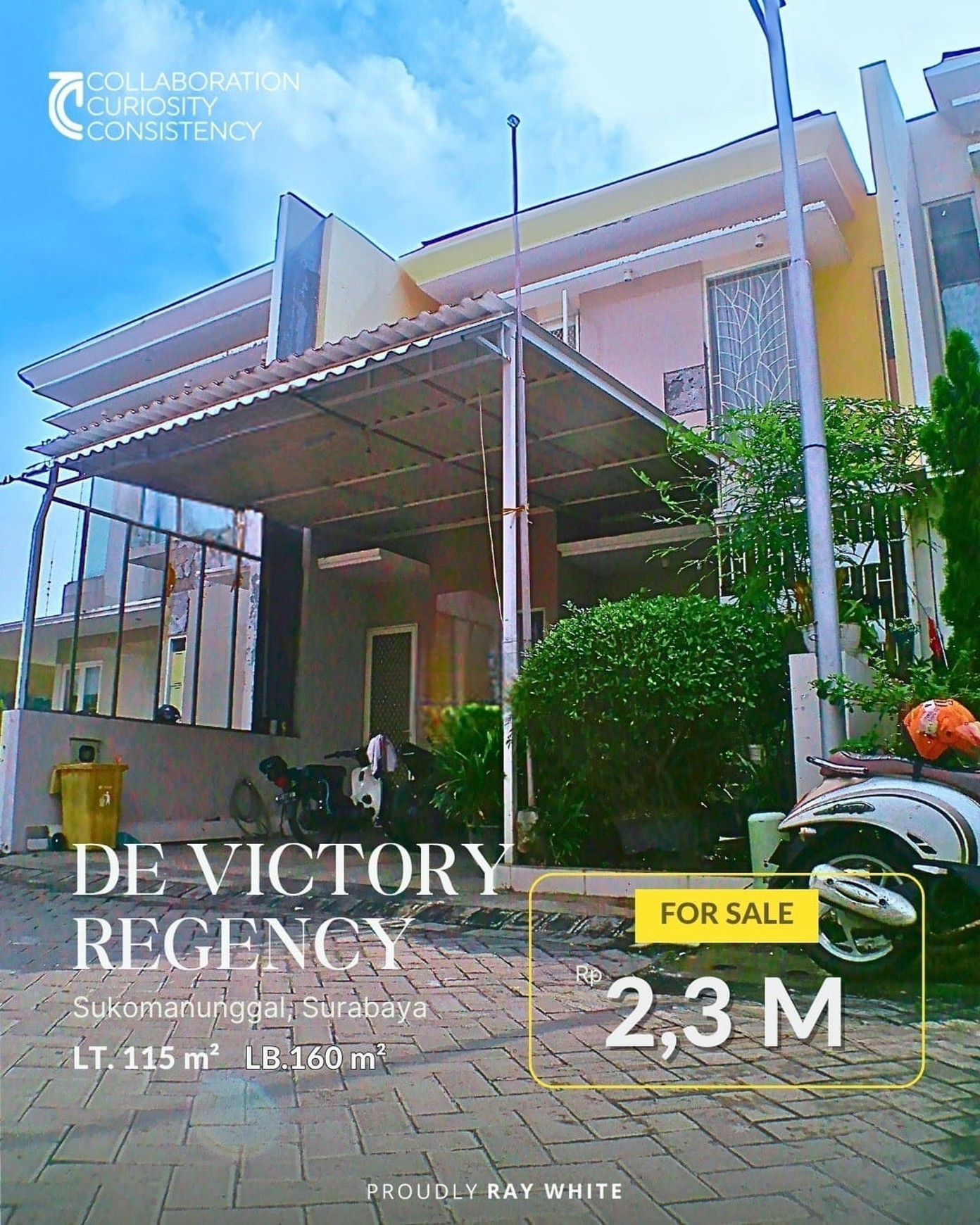 Dijual Rumah Murah Full Furnish Mewah 2 Lantai De Victory Regency Sukomanunggal Surabaya Barat