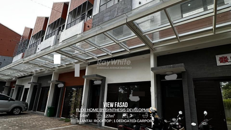 SOHO Estetik Ciputat Timur by Synthesis Development - Ruko 3 Lantai, 3KT, 18' ke MRT Lebak Bulus, Siap Huni & Usaha