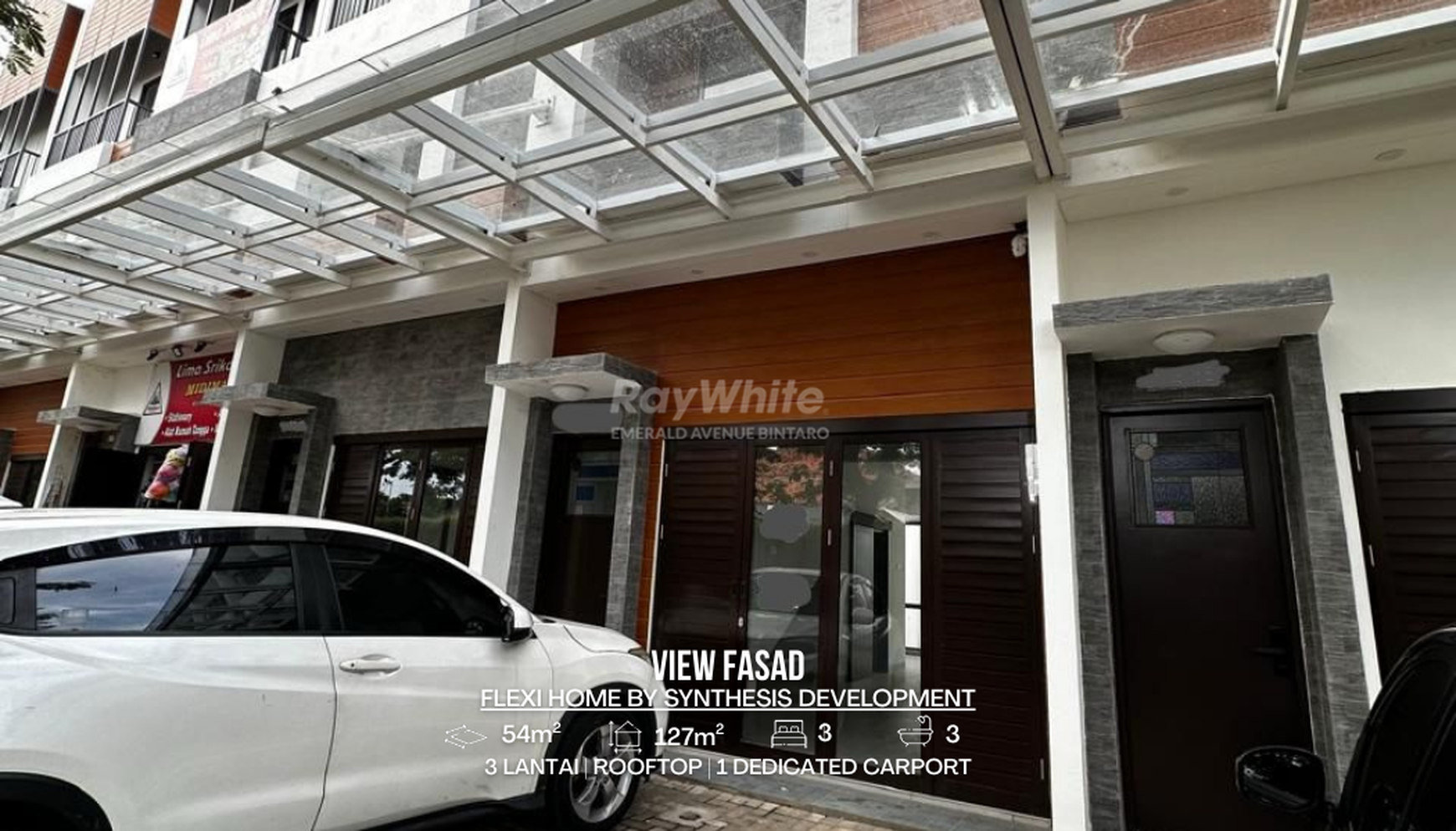 SOHO Estetik Ciputat Timur by Synthesis Development - Ruko 3 Lantai, 3KT, 18' ke MRT Lebak Bulus, Siap Huni & Usaha
