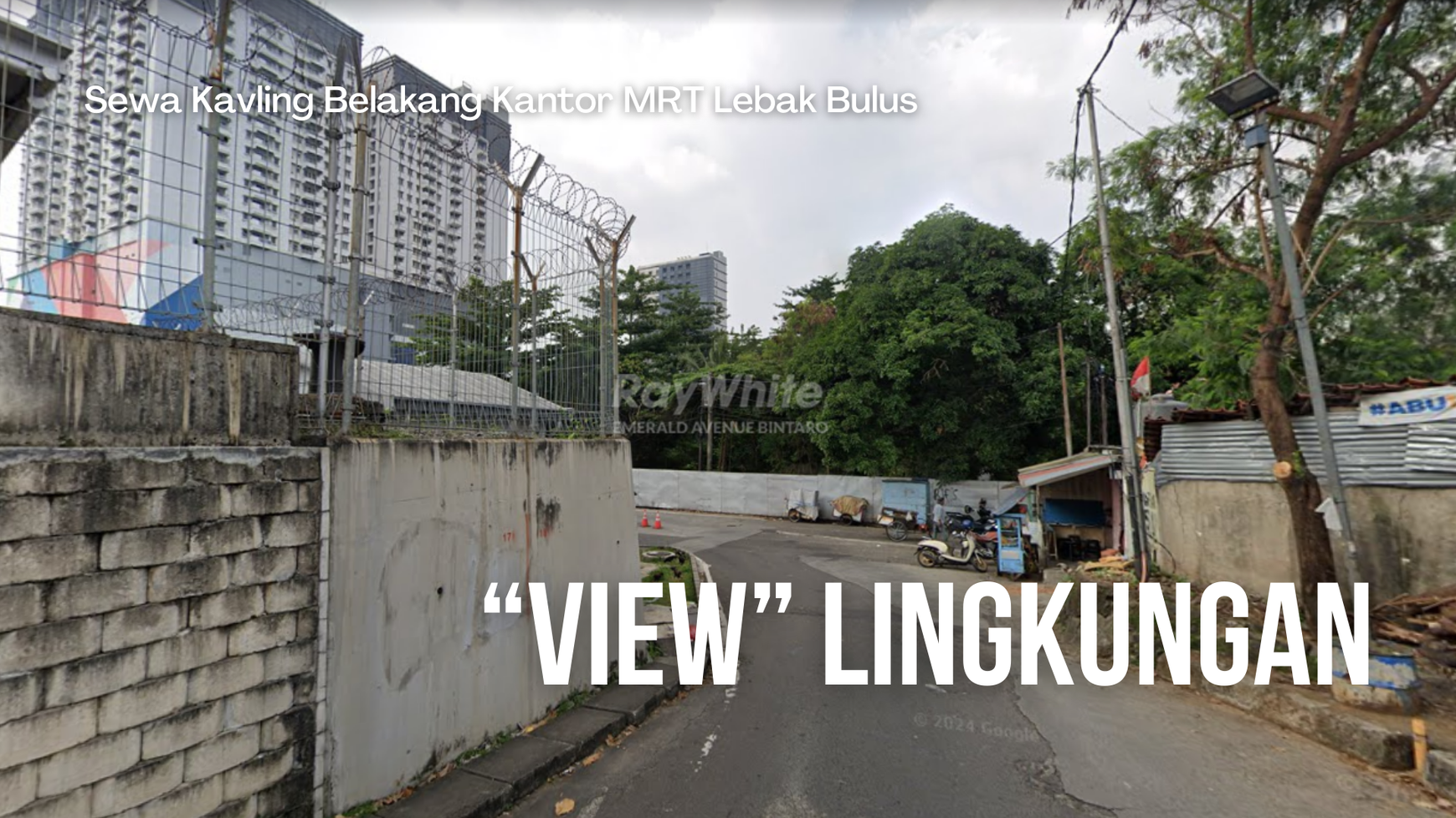 Tanah kavling komersial Lebak Bulus, investasi properti Jakarta Selatan