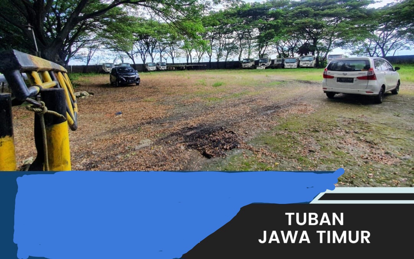 Tanah 0 jln Raya Tuban, siap dibangun, sudah padat dan pagar keliling luas 5267 m2 Hanya Rp 1,3 M