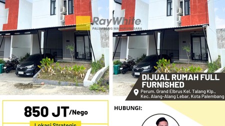 rumah jual full furnise palembang 