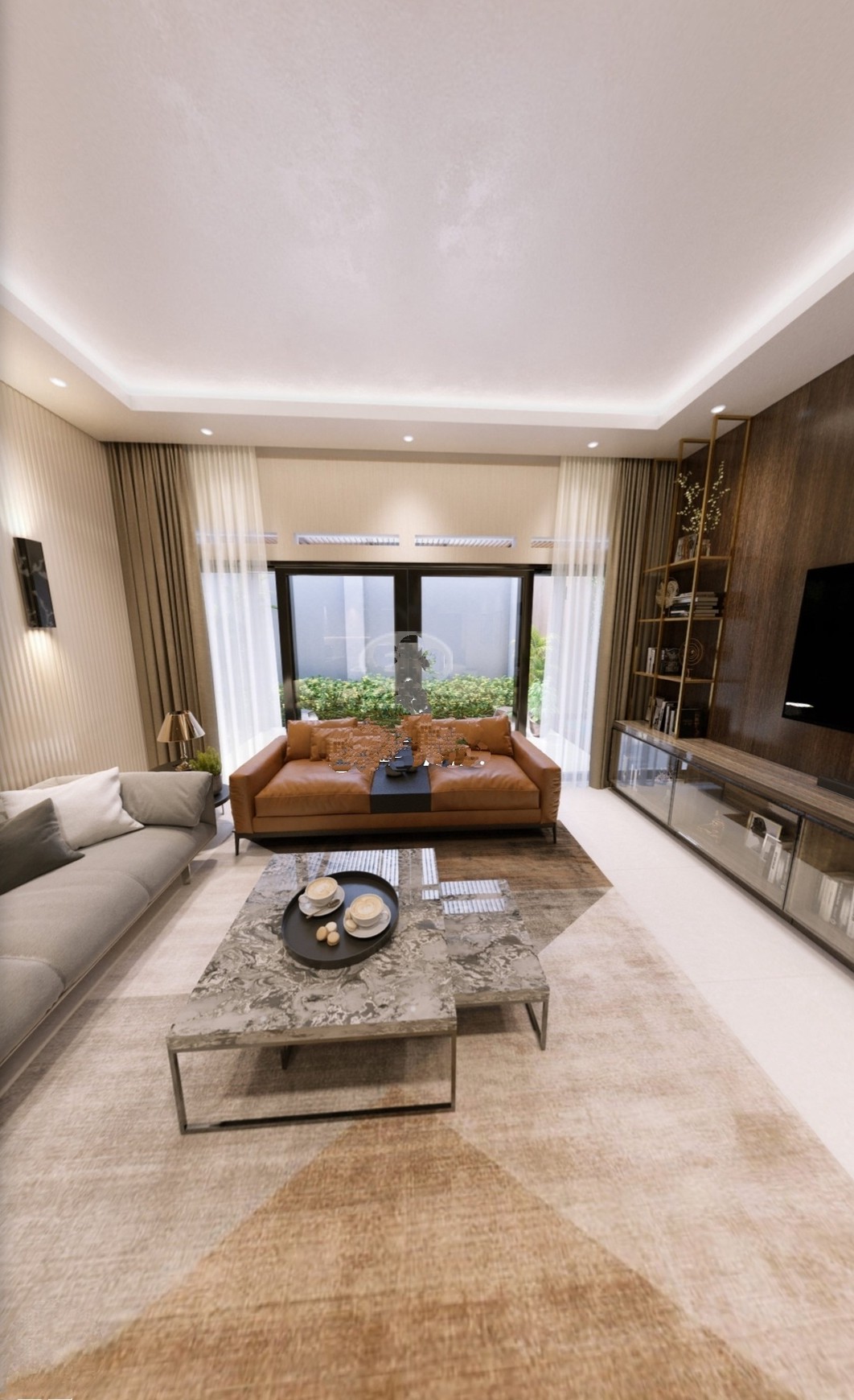 Rumah Villa Estetik 2 Lantai Mewah Tdk Nempel Kiri Kanan Dan Backyard Di Sentul City