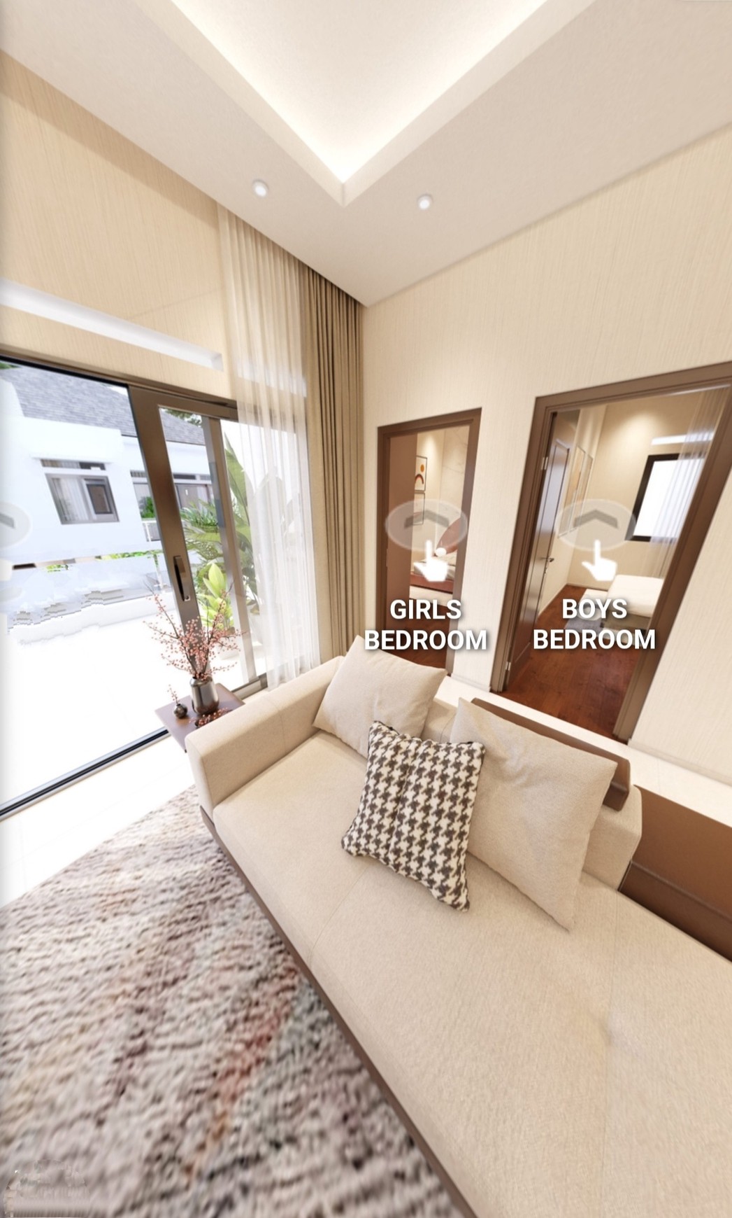 Rumah Villa Estetik 2 Lantai Mewah Tdk Nempel Kiri Kanan Dan Backyard Di Sentul City