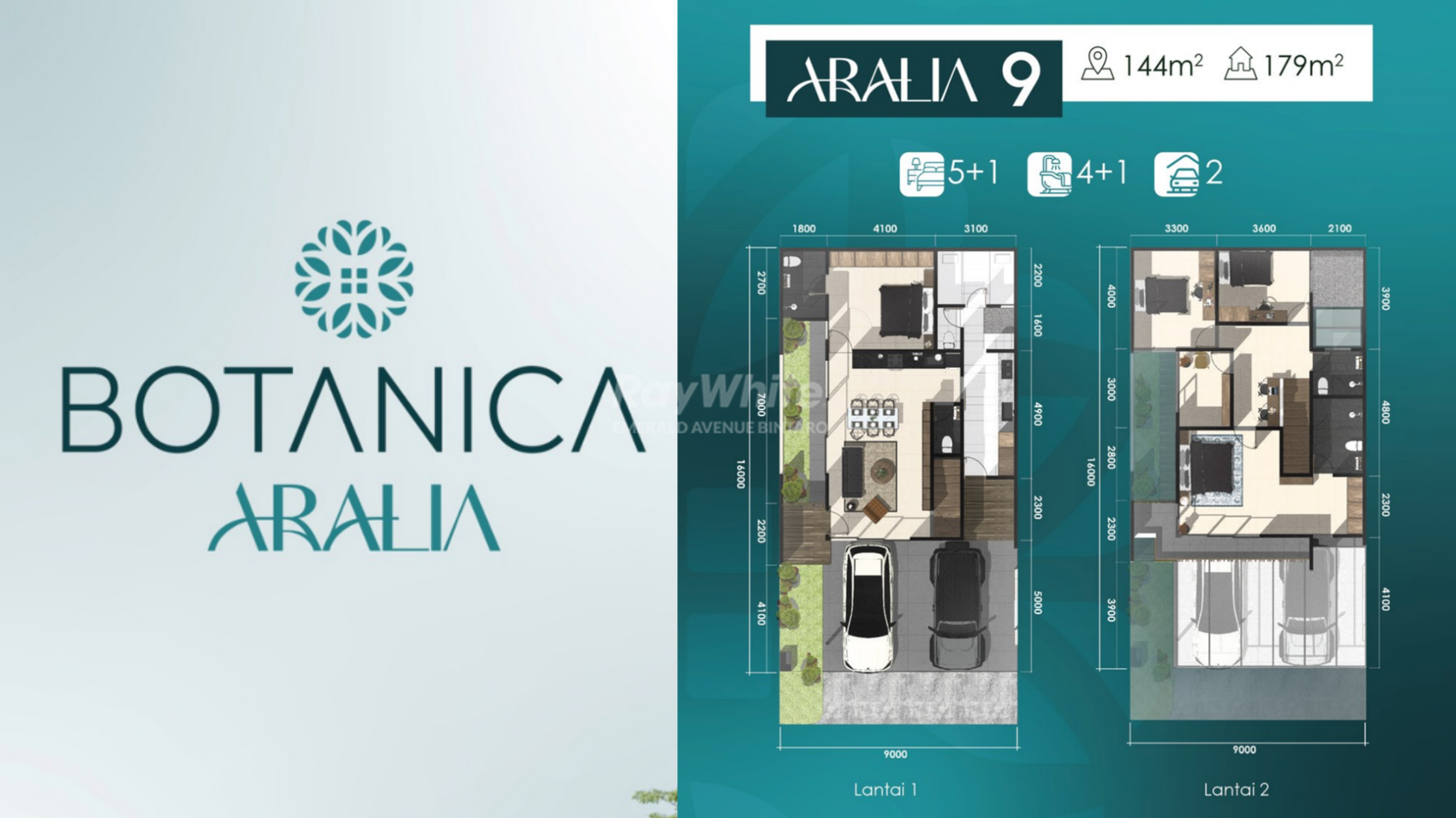 Rumah 2 Lantai di Kawasan Premium Bintaro - Botanica Aralia, Mulai Siap Huni!