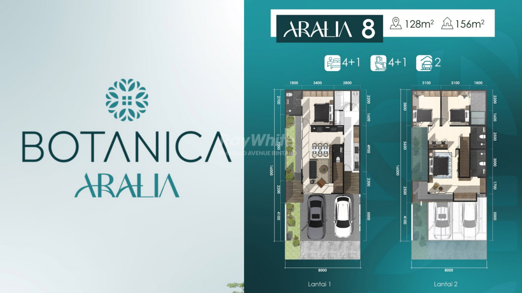 Rumah 2 Lantai di Kawasan Premium Bintaro - Botanica Aralia, Mulai Siap Huni!