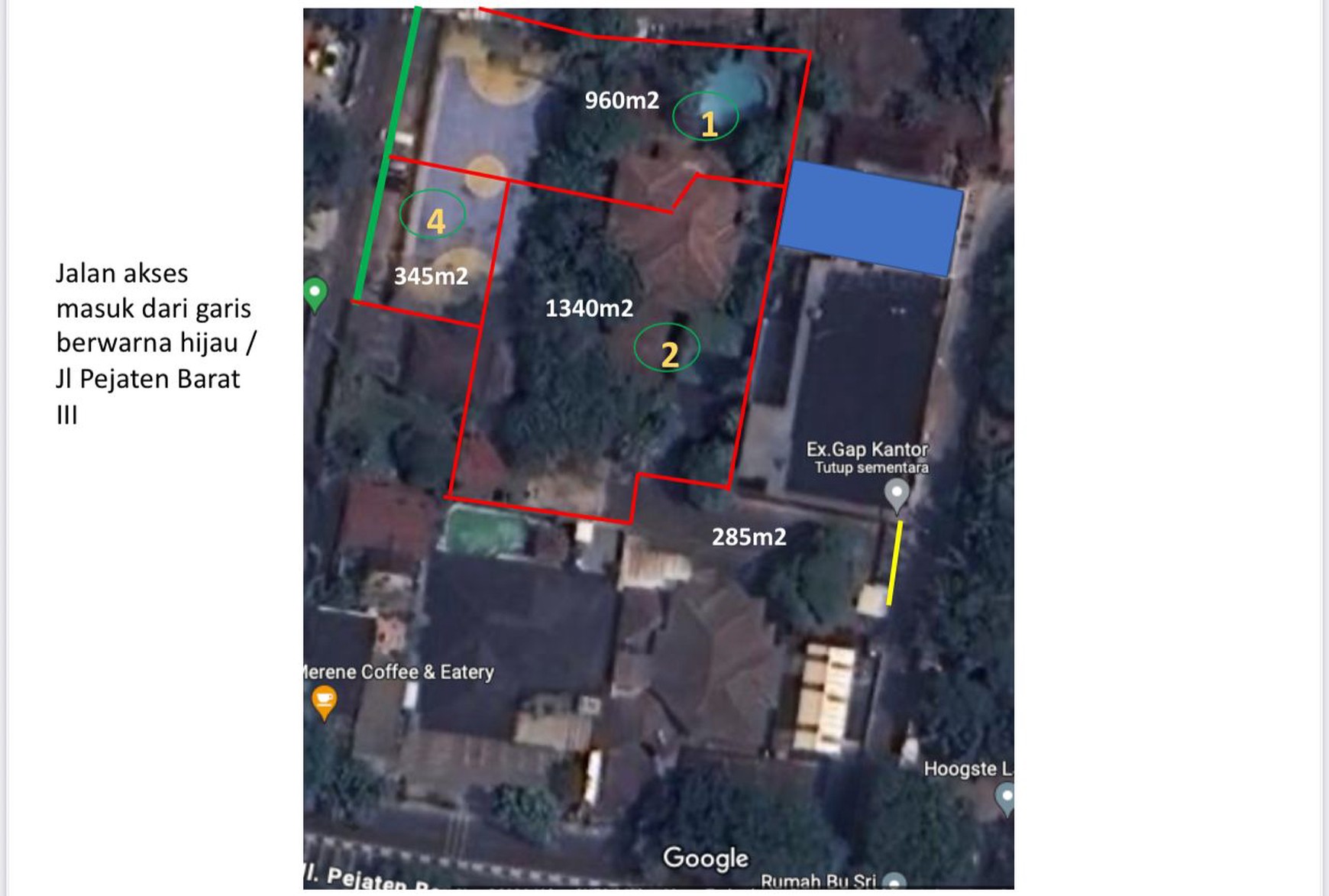 Rumah Bagus Di Jl Pejaten Barat Jakarta Selatan