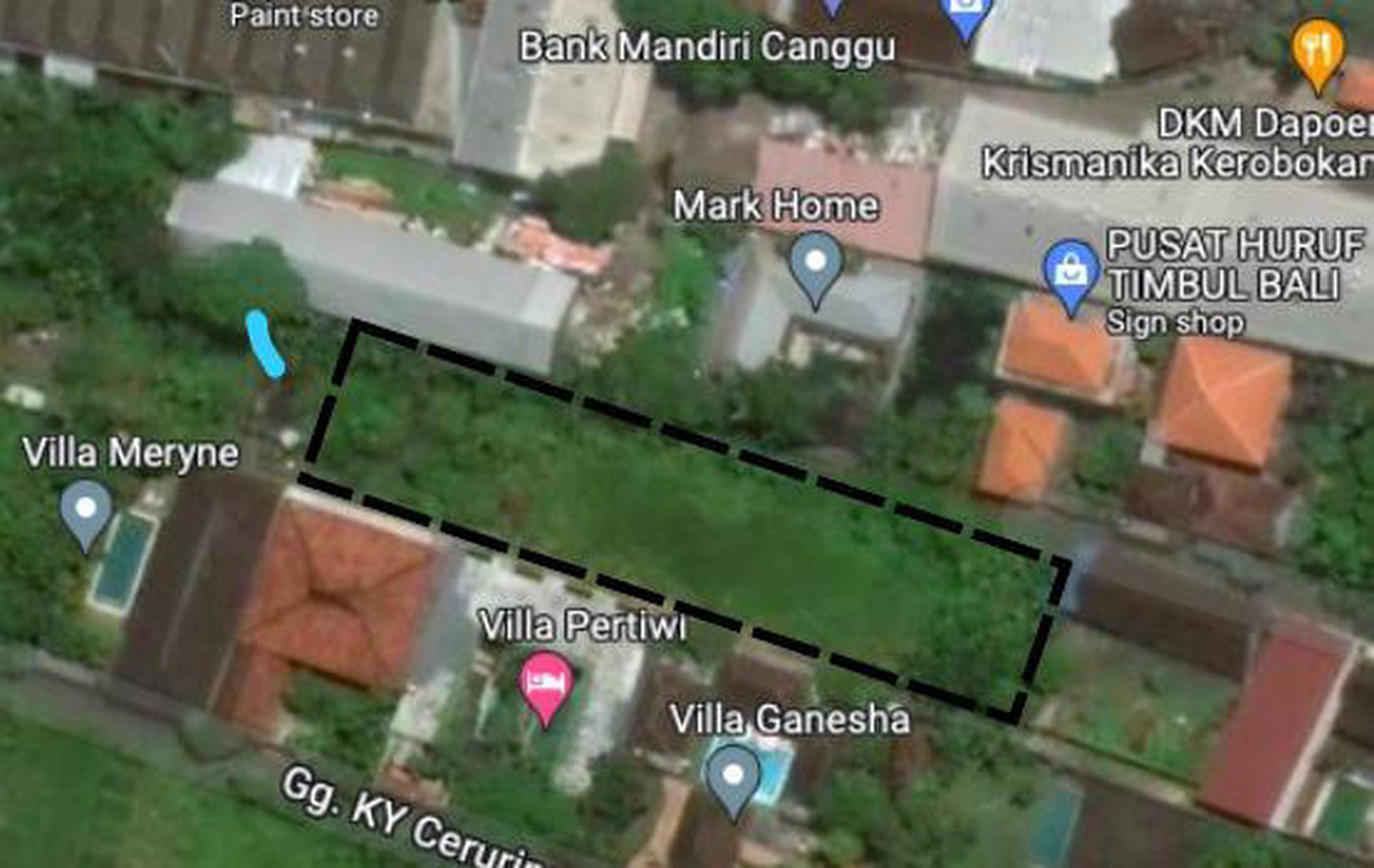 Leasehold - Rare Opportunity! 10 Are Land in  prime area, Canggu, Bali