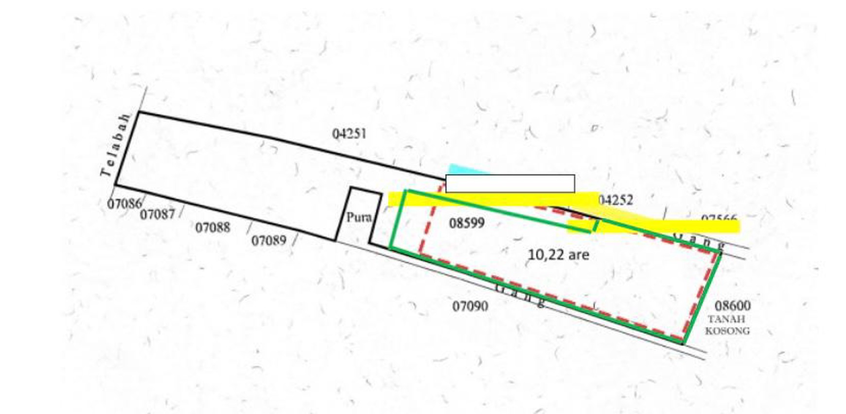 Leasehold - Rare Opportunity! 10 Are Land in  prime area, Canggu, Bali