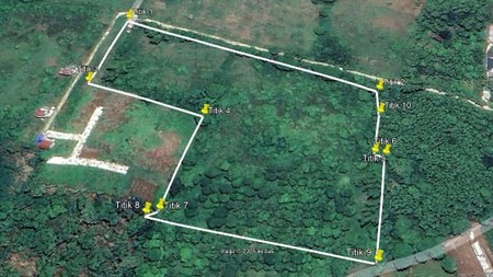 Dijual tanah perkebunan di kawasan Pangkah Kulon, Ujung Pangkah, Gresik