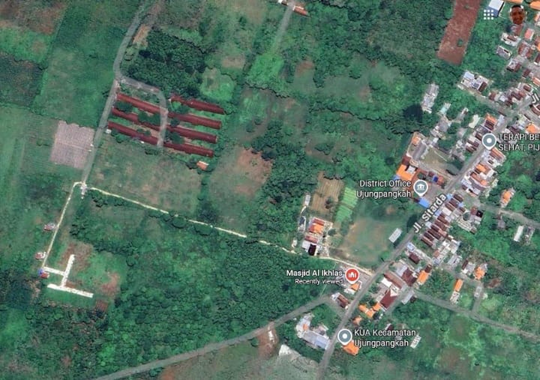 Dijual tanah perkebunan di kawasan Pangkah Kulon, Ujung Pangkah, Gresik