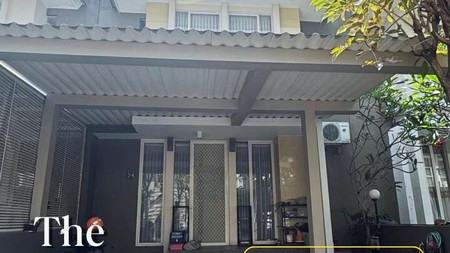 Jual Rumah 2 Lantai Murah dan Furnished, Lingkungan Aman dan Nyaman di GreenLake Citraland Surabaya Dekat dengan Pakuwon City dan Grand Pakuwon