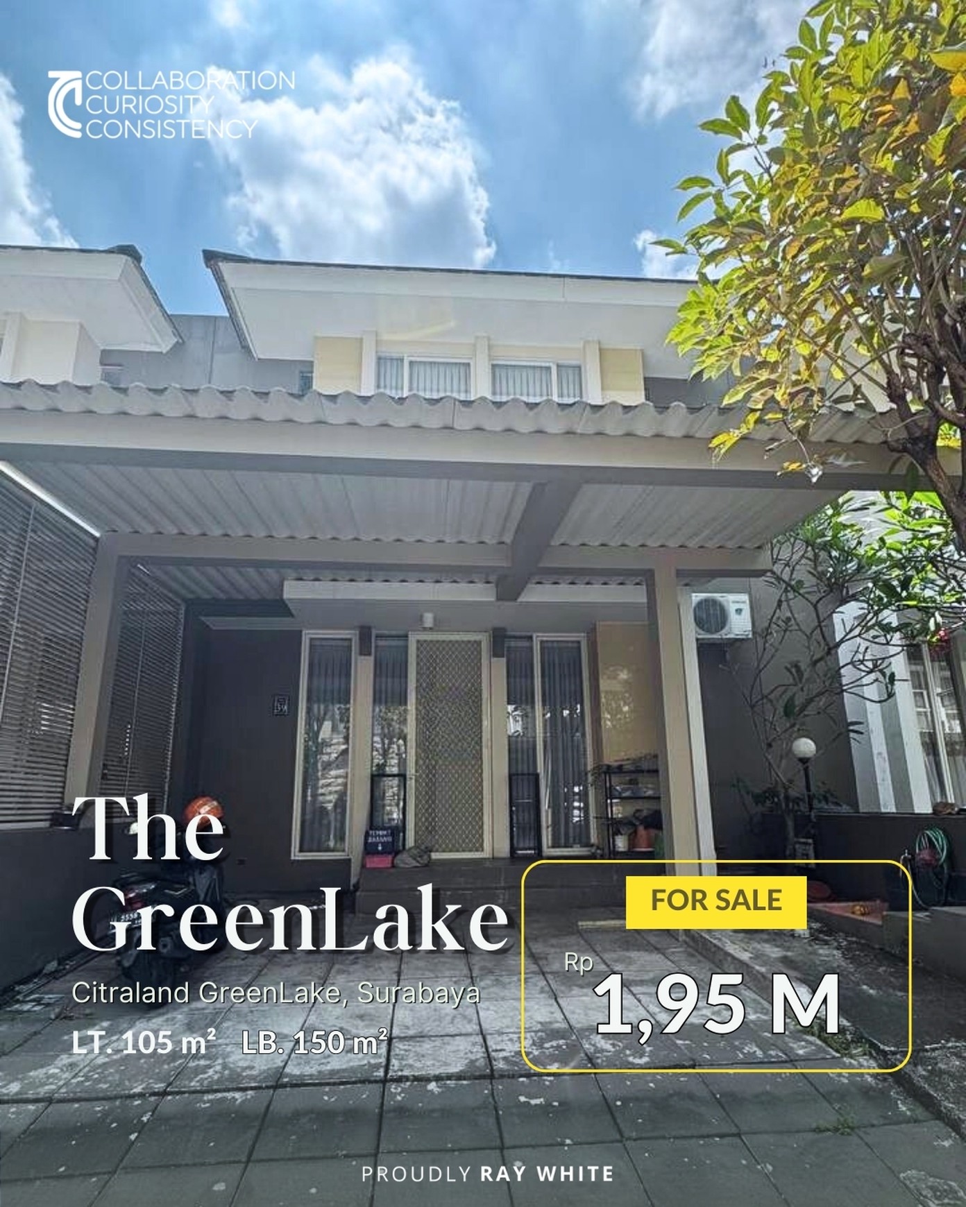 Jual Rumah 2 Lantai Murah dan Furnished, Lingkungan Aman dan Nyaman di GreenLake Citraland Surabaya Dekat dengan Pakuwon City dan Grand Pakuwon