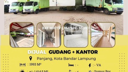 DIJUAL GUDANG DI PANJANG KOTA BANDAR LAMPUNG