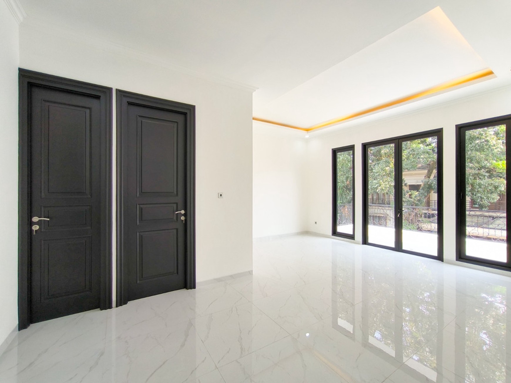 Rumah Baru,ada kolam renang,dalam cluster di Bintaro Jaya 9