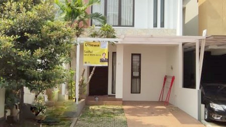 Rumah Bagus Furnished Siap Huni Asri di Discovery Fiore, Bintaro Sektor 9, Tangerang Selatan