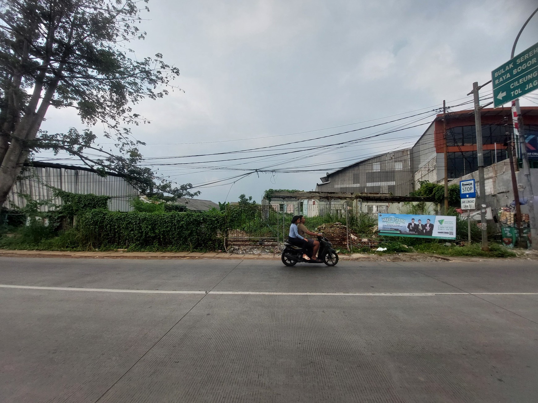 914m2 - Lahan Komersial Siap Bangun di Jl. Raya Jambore Jakarta Timur 