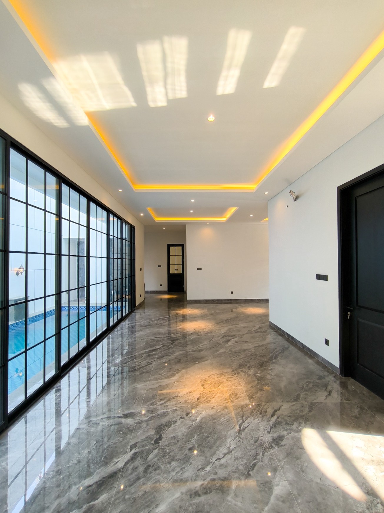 Rumah Baru,dalam cluster di Bintaro Jaya 9.