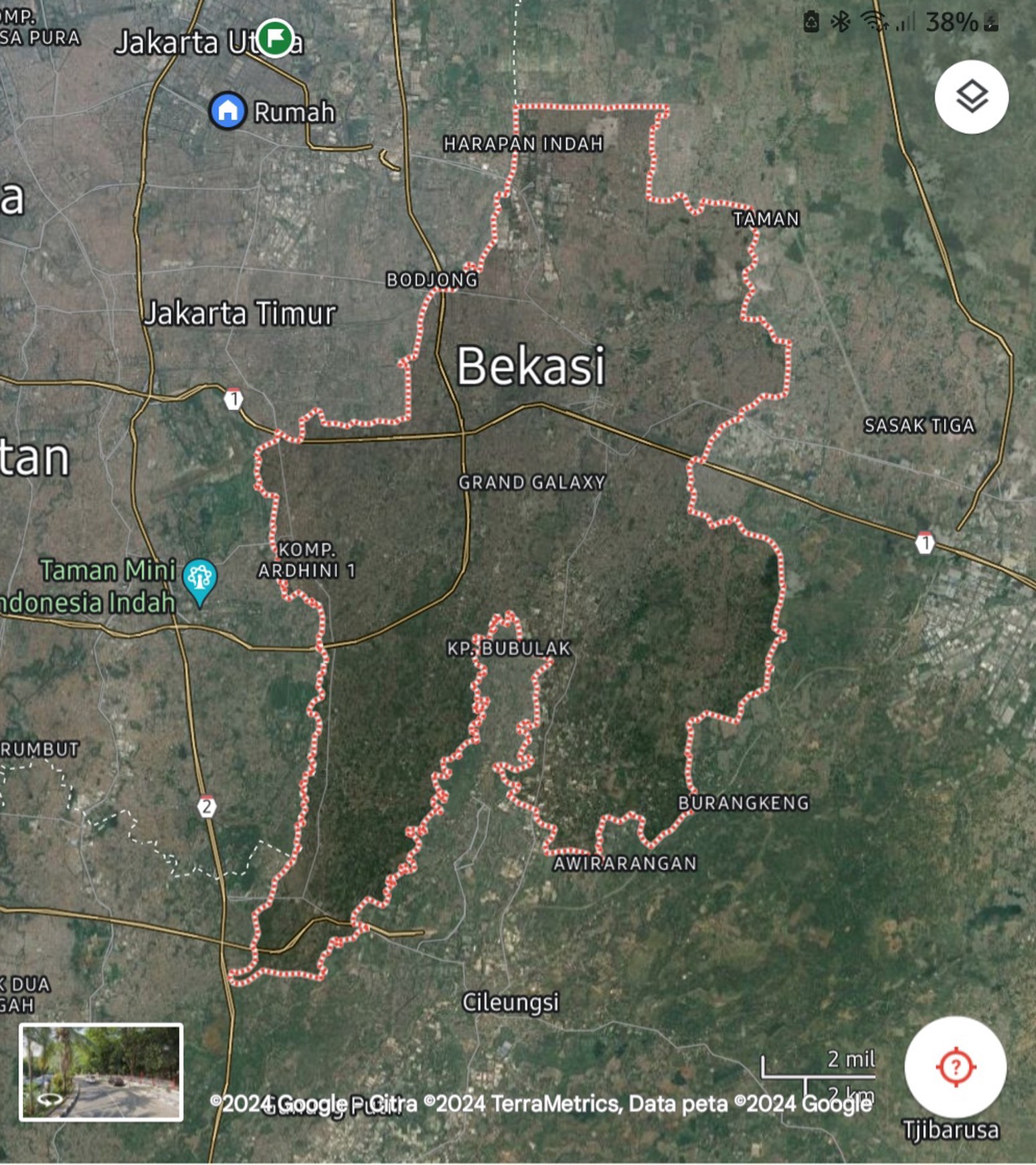 Lahan Komersial Strategis di Bekasi termasuk Bisnisnya , SPBU Aktif dan Minimarket , Harga terbaik.