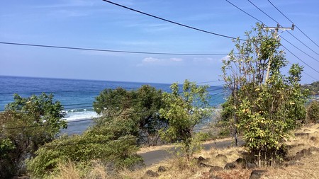 Land Freehold With Ocean View Amed Karang Asem Bali