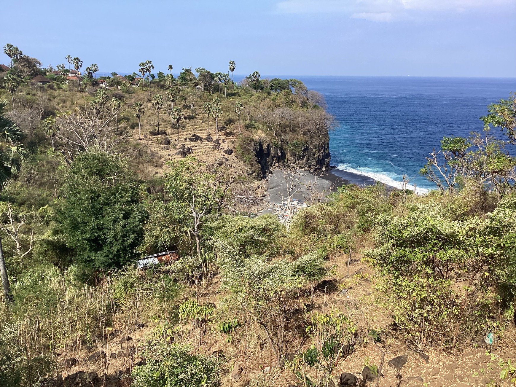 Land Freehold Cliff font Seraya Karang Asem Bali