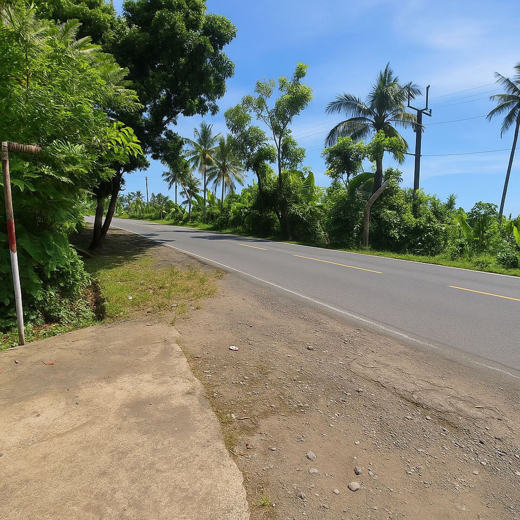 For Sale Main Road Land in Gilimanuk, Jembarana