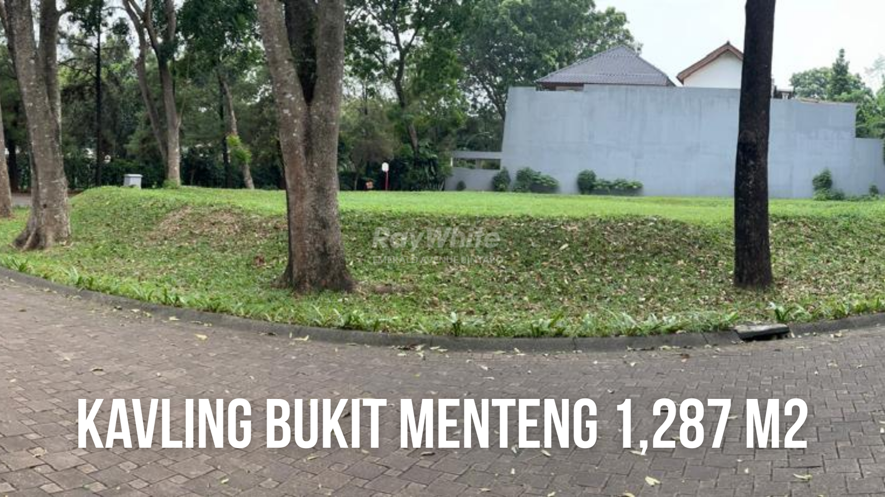 Tanah Kavling Premium Cocok Buat Rumah Sultan Bukit Menteng, Bintaro Jaya Hoek Lokasi Bagus