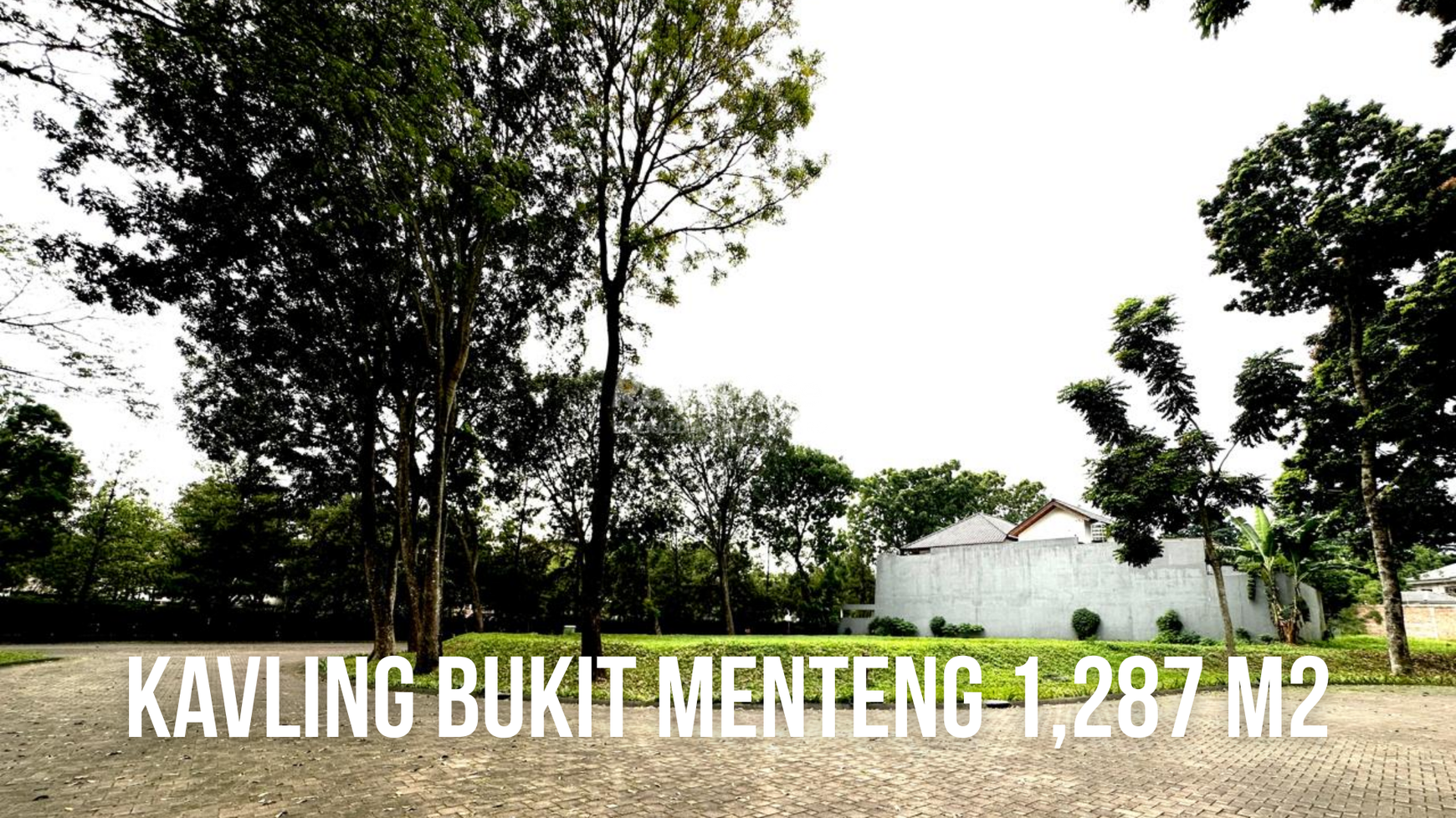 Tanah Kavling Premium Cocok Buat Rumah Sultan Bukit Menteng, Bintaro Jaya Hoek Lokasi Bagus
