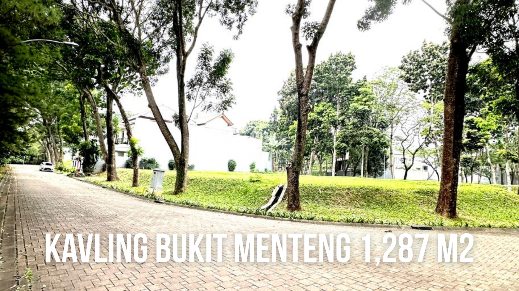 Tanah Kavling Premium Cocok Buat Rumah Sultan Bukit Menteng, Bintaro Jaya Hoek Lokasi Bagus