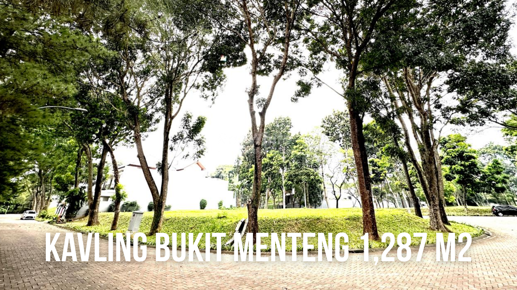 Tanah Kavling Premium Cocok Buat Rumah Sultan Bukit Menteng, Bintaro Jaya Hoek Lokasi Bagus