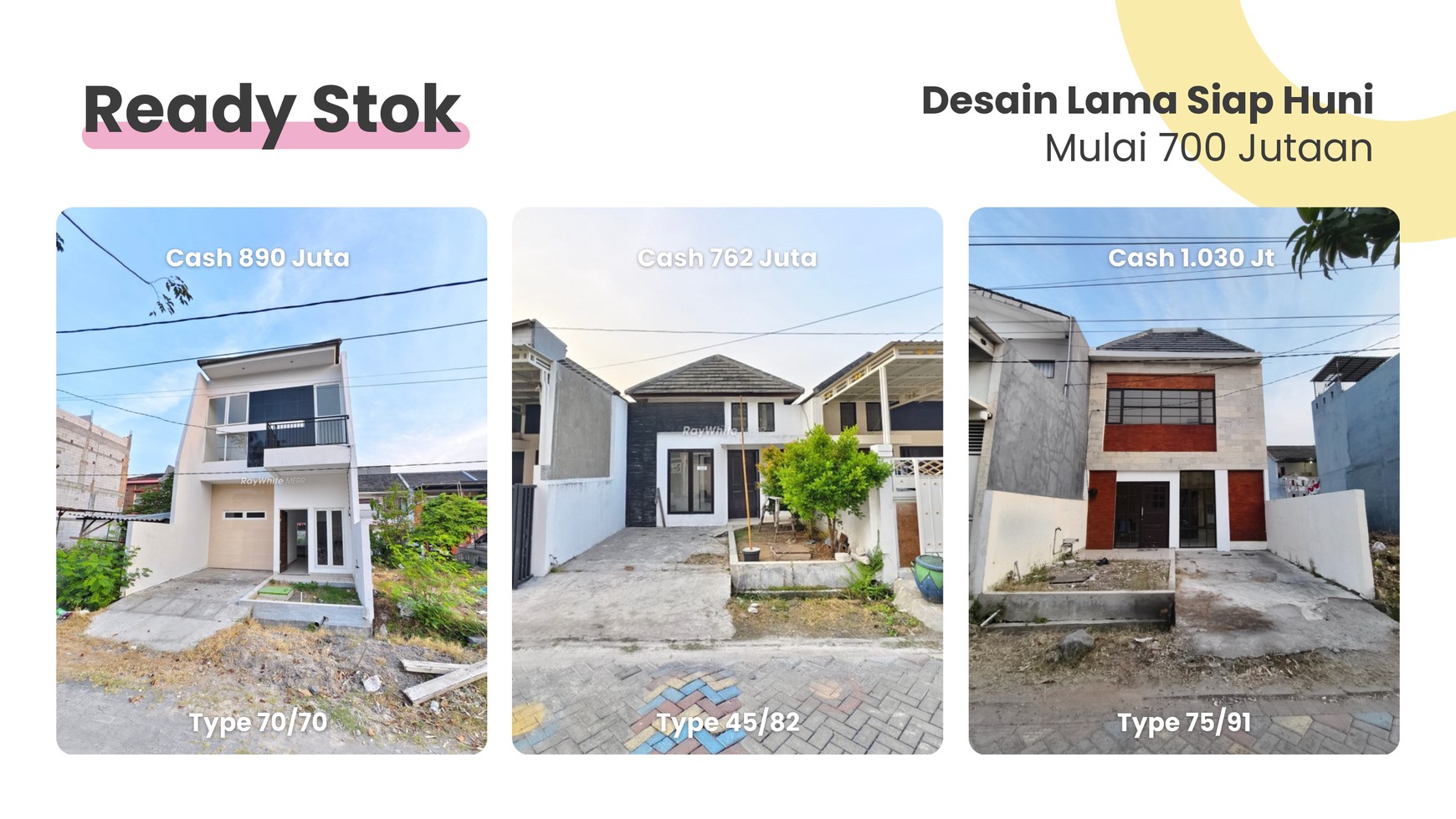 Perumahan Gading Indah Regency Surabaya Utara - Tersedia Type 1 & 2 Lantai Mulai 700 Jutaan