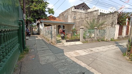 Tanah/ Rumah Tua Hitung Tanah di Kramat Jati Condet Jakarta Timur