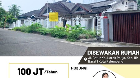 rumah sewa palembang tengah kota palembang 