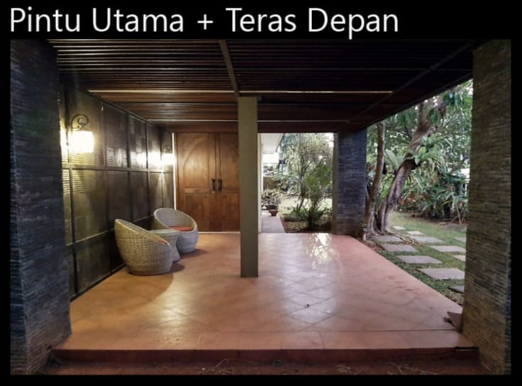 Di Jual Rumah di  Jl Gaharu, Cilandak, Jakarta Selatan. Lokasi dekat stasiun MRT Cipete Raya & Citos.