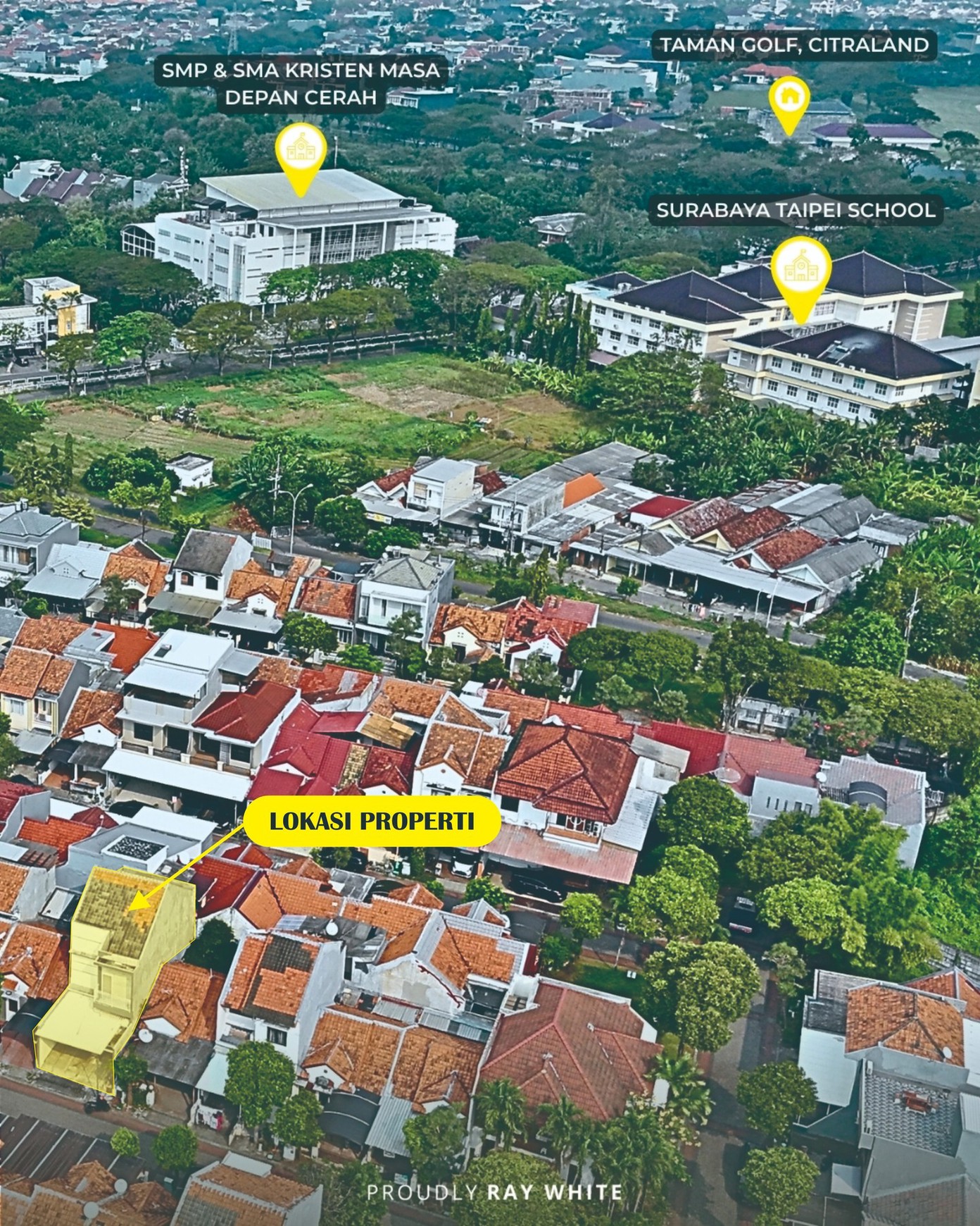  Jual Rumah 2 Lantai Murah Alam Hijau Citraland Dekat Pasar Modern dan Dekat Gwalk