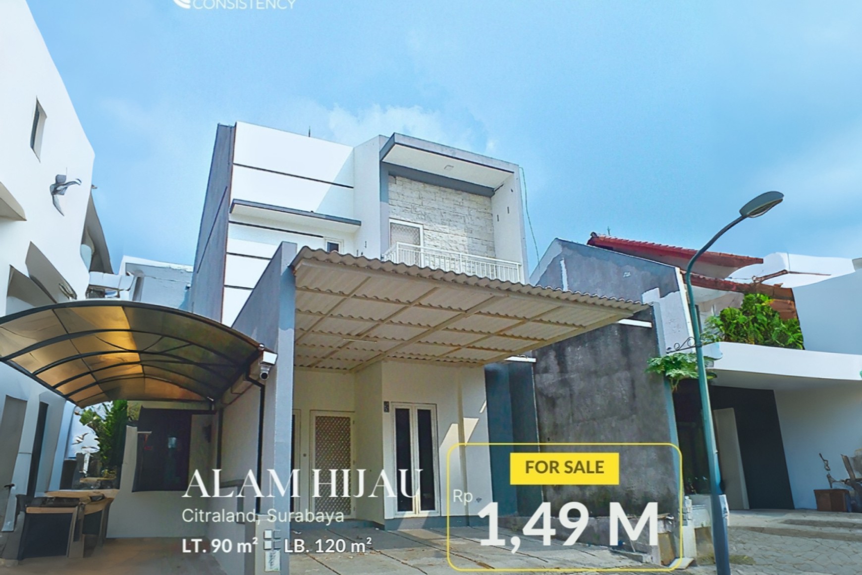  Jual Rumah 2 Lantai Murah Alam Hijau Citraland Dekat Pasar Modern dan Dekat Gwalk