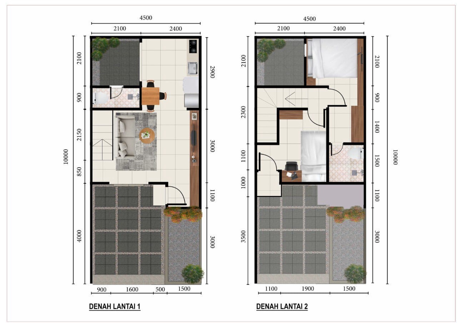 Rumah 2 Lantai Siap Huni dengan Hunian Nyaman dan Asri @Pamulang