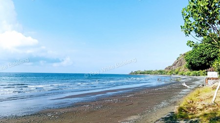 Rare 4,080 sqm Beachfront Land in Pemuteran with Direct Main Road Access
