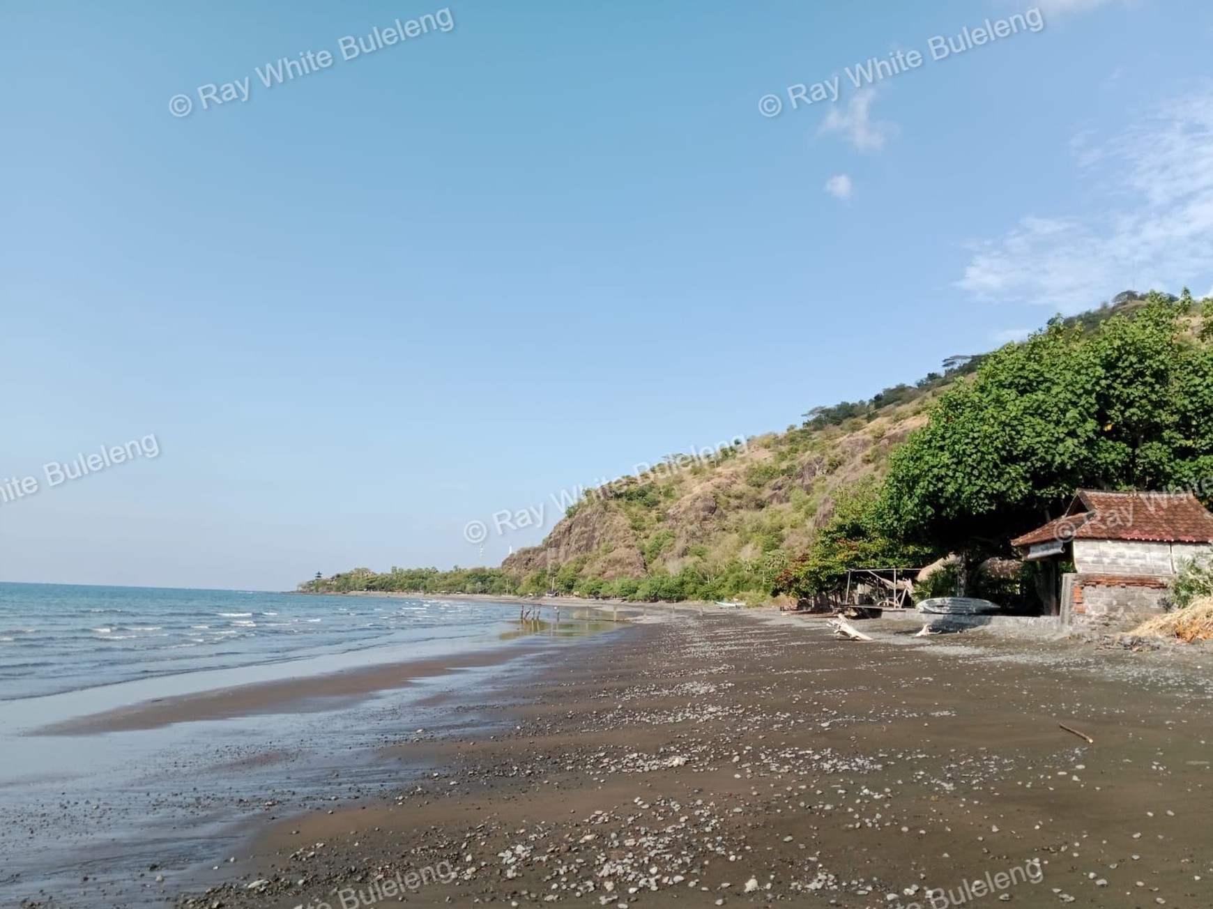 Rare 4,080 sqm Beachfront Land in Pemuteran with Direct Main Road Access