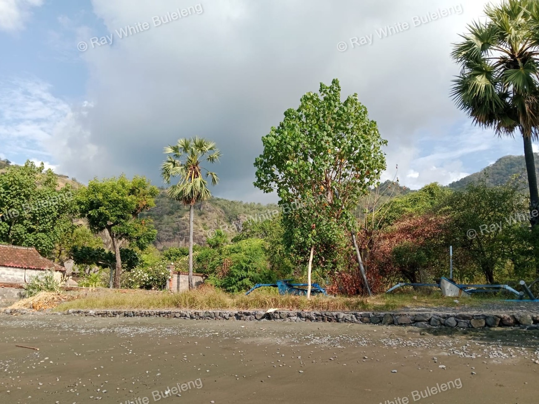 Rare 4,080 sqm Beachfront Land in Pemuteran with Direct Main Road Access