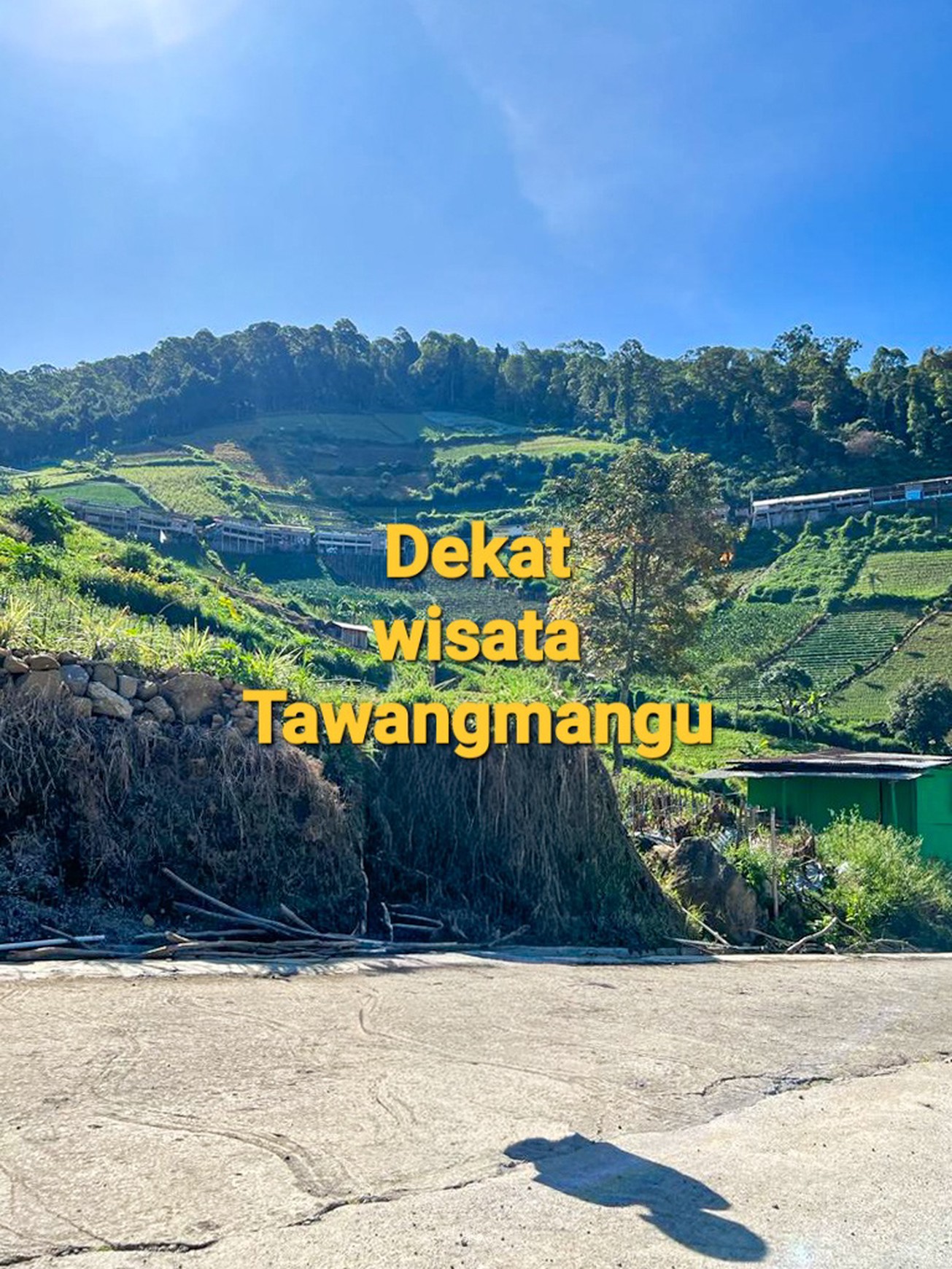 Tanah kavling di Cangakan, Karanganyar, dekat Tawangmangu & Solo
