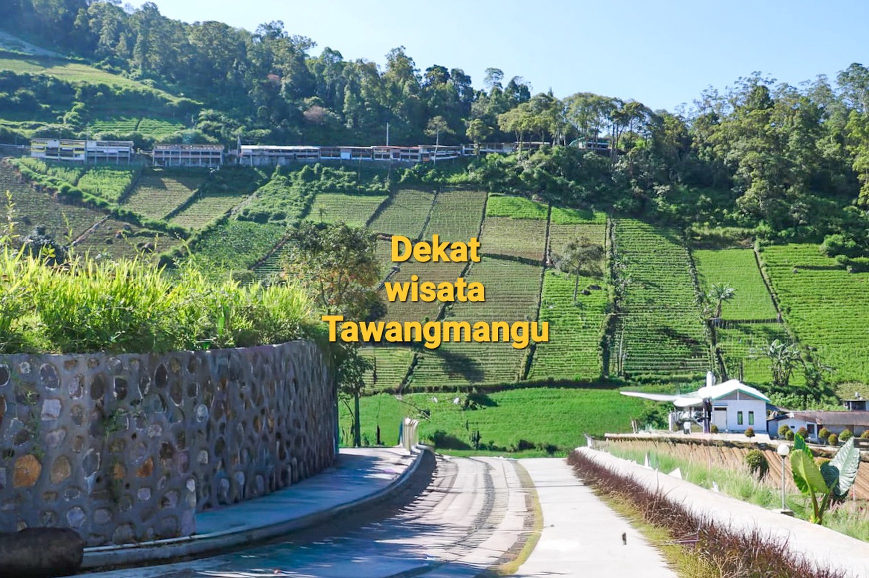 Tanah kavling di Cangakan, Karanganyar, dekat Tawangmangu & Solo